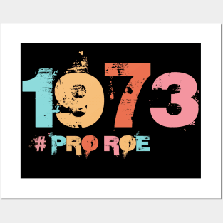 Pro Roe |1973 Retro Posters and Art